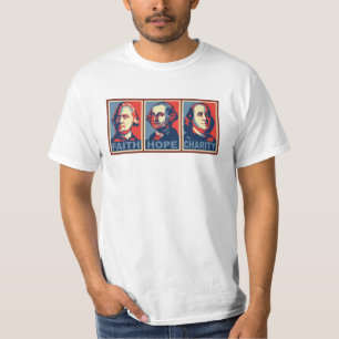 T-shirt Chemise de charité d'espoir de foi de Glenn Beck
