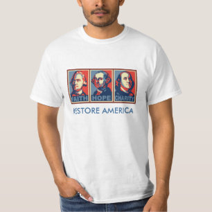 T-shirt Chemise de charité d'espoir de foi de Glenn Beck