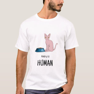 T-shirt Chemise de chat Sphynx