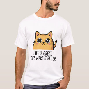 T-shirt chemise de chats