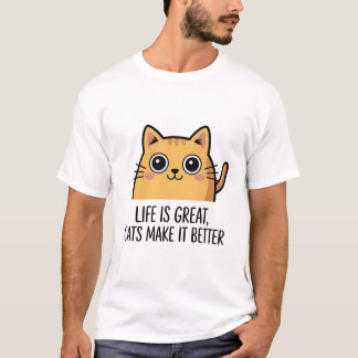 T-shirt chemise de chats