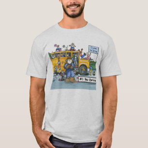T-shirt Chemise de chauffeur d'autobus scolaire