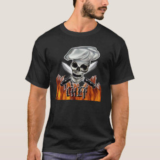 T-shirt Chemise de chef de crâne