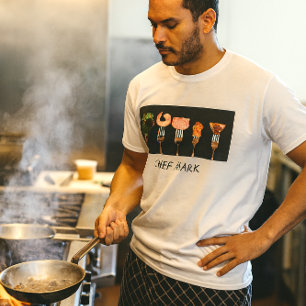 T-shirt Chemise de chef de restaurant