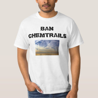 T-shirt Chemise "de Chemtrails d'interdiction"