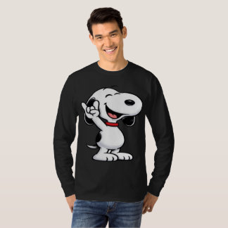 T-shirt Chemise de chien de dessin animé mignon