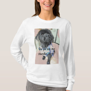 T-shirt Chemise de chien de Terre-Neuve