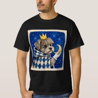 T-shirt Chemise de chien Moon King
