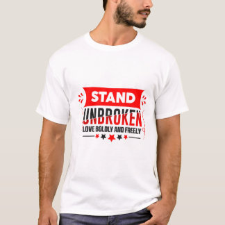 T-shirt Chemise de citation d'autonomisation, tenez debout