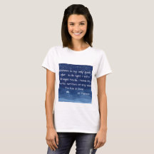 Chemise de citation de St Therese