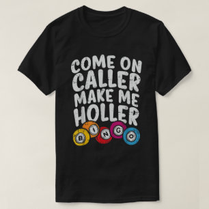 T-shirt Chemise de citation drôle d'amateur de Bingo pour