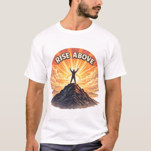 T-shirt Chemise de citation minimaliste de lever de soleil