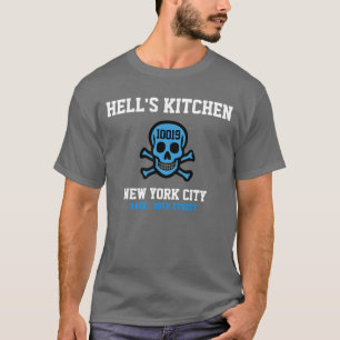 T-shirt Chemise de code postal de la cuisine de l'enfer