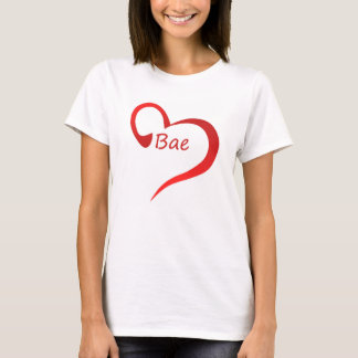 T-shirt Chemise de coeur de Bae