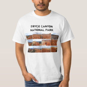 T-shirt Chemise de collage de parc national de canyon de