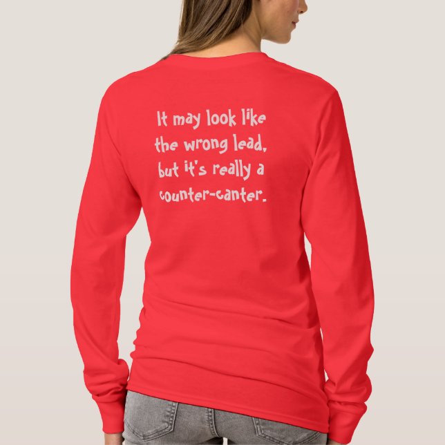 T-shirt Chemise de Compteur-Petit galop (Dos)