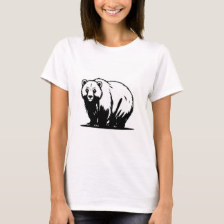 T-shirt chemise de conception d'ours 2