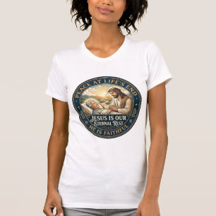 T-shirt Chemise de confort Jésus Hospice en fin de vie Chr