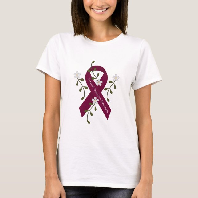 T-shirt Chemise de conscience d'anévrisme (Devant)