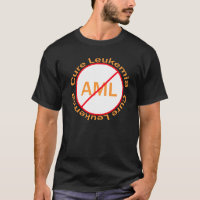 Chemise de conscience de la leucémie AML de
