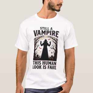 T-shirt Chemise de costume de vampire drôle d'Halloween dé