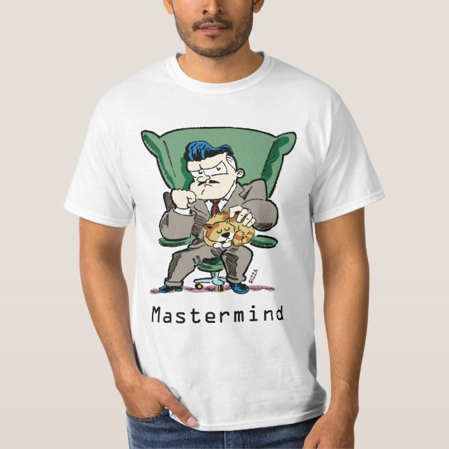 T-shirt Chemise de couleur claire de cerveau de KantCon (Devant)