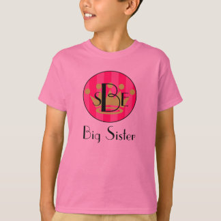 T-shirt Chemise de couronne de grande soeur