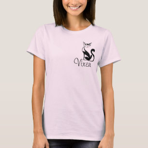 T-shirt Chemise de courroie de renarde de Kitty