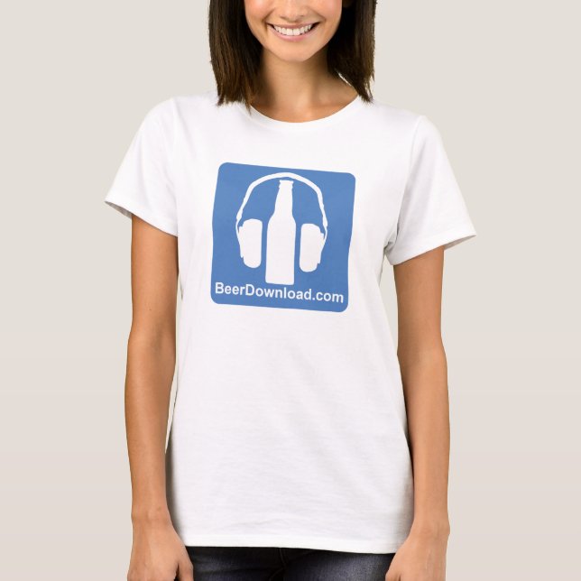 T-shirt Chemise de courroie de spaghetti - BeerDownload (Devant)
