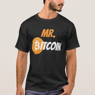 T-shirt Chemise de Cyrptocurrency de chaîne de bloc de M.