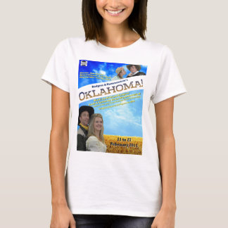 T-shirt Chemise de dames d'affiche de l'Oklahoma