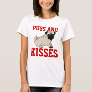T-shirt Chemise de dames de carlins et de baisers