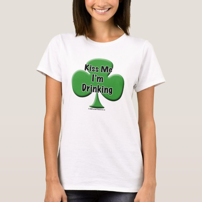 T-shirt Chemise de dames de St Patrick (Devant)