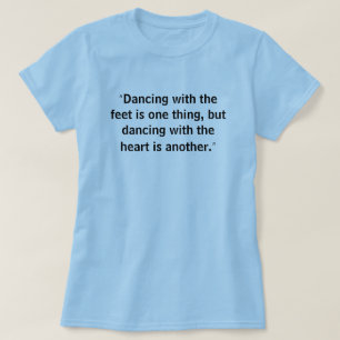 T-shirt Chemise de danse de bis