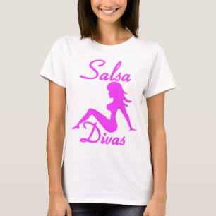 T-shirt Chemise de danse de diva de Salsa