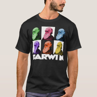 T-shirt Chemise de Darwin d'arc-en-ciel