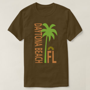T-shirt Chemise de Daytona Beach avec le palmier