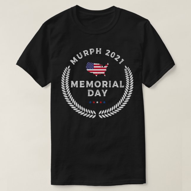 T-shirt Chemise de défi Womens Murph 2021 pour femmes (Design devant)