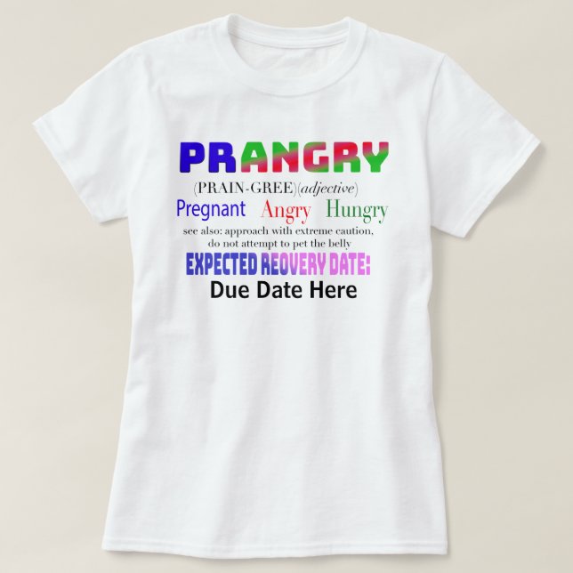 T-shirt Chemise de définition PRANGRY (personnalisable) (Design devant)