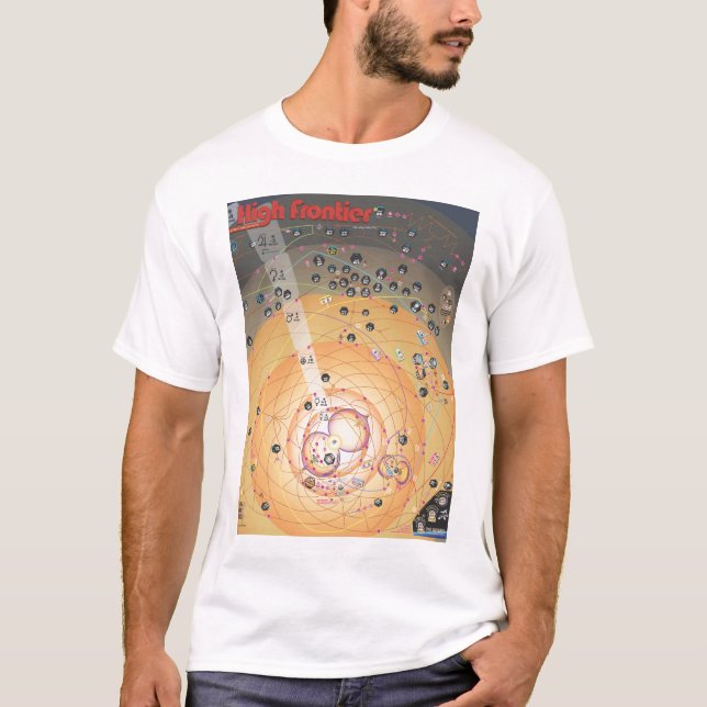 T-shirt Chemise de Delta-v de frontière élevée (Devant)
