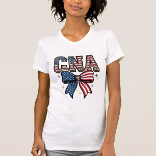 T-shirt Chemise de design de gravure vintage avec nœud CNA