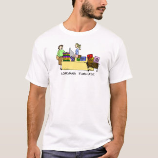 T-shirt Chemise de dessin de la Louisiane