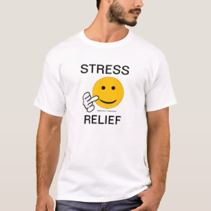 T-shirt Chemise de détente de doigt moyen