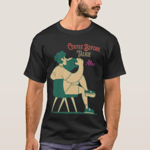 T-shirt Chemise de devis matinale amusante pour les amateu