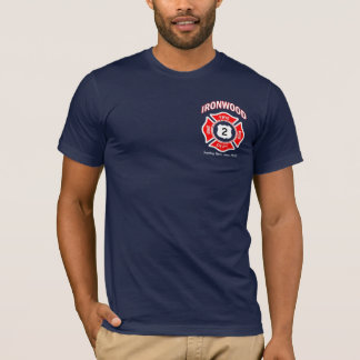 T-shirt Chemise de devoir du feu d'Ironwood