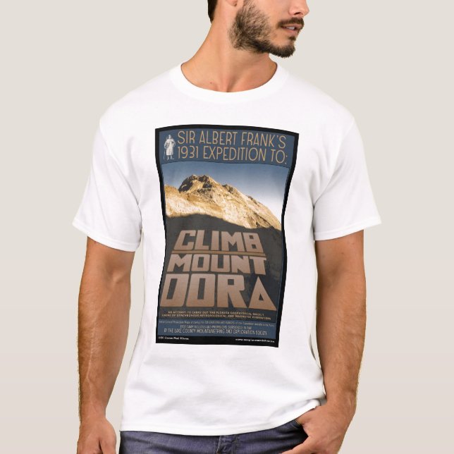 T-shirt Chemise de Dora de bâti de montée (Devant)