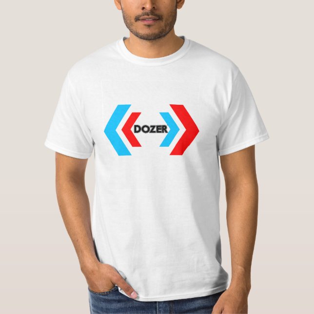 T-shirt Chemise de Dozer™ Reds&Blues (Devant)