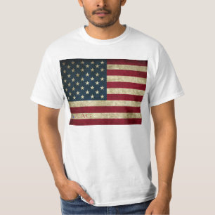 T-shirt Chemise de drapeau américain