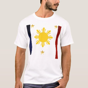 T-shirt Chemise de drapeau de République