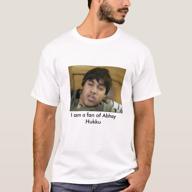 T-shirt Chemise de fan d'Abhay Hukku (Devant)